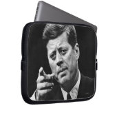 Fotografie von John F. Kennedy 3 Laptopschutzhülle (Vorne Rechts)
