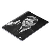 Fotografie von John F. Kennedy 3 Notizblock (Linke Seite)