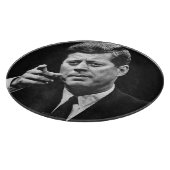 Fotografie von John F. Kennedy 3 Schneidebrett (Ecke)
