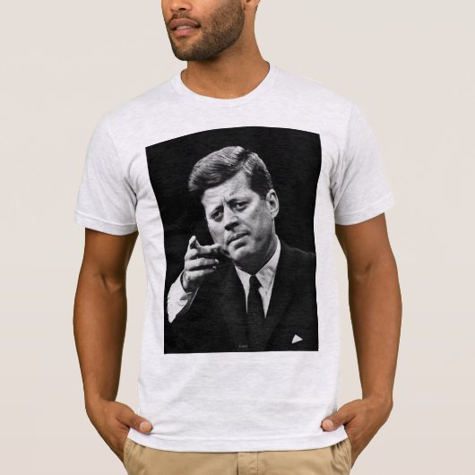 Fotografie von John F. Kennedy 3 T-Shirt (Vorderseite)