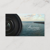 Fotografie von Kameras über das Meer Visitenkarte (Vorderseite)