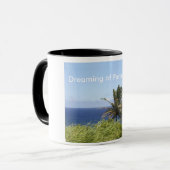 Fotografie von Maui Hawaii auf der Tasse (Vorderseite Links)
