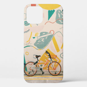 FOTOGRAFIE VON ORANGEFARBENEM UND WEISSEM FAHRRAD Case-Mate iPhone HÜLLE