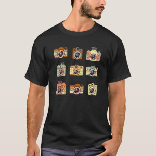Fotografie von Retro-Kameras T-Shirt