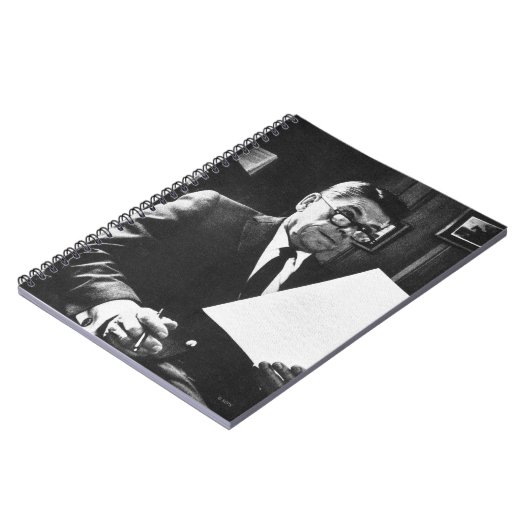 Fotografie von Ronald Reagan Notizblock (Linke Seite)