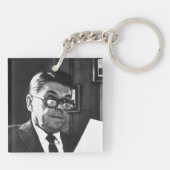 Fotografie von Ronald Reagan Schlüsselanhänger (Rückseite)