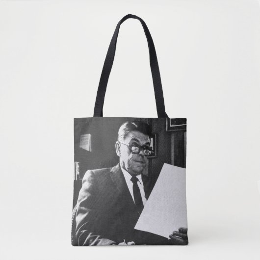 Fotografie von Ronald Reagan Tasche (Vorderseite)