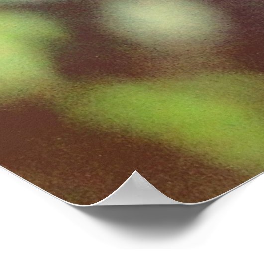 Fotografie von rotem Langhals Poster (Ecke)