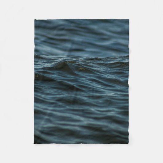 Fotografie von Wasserkörpern Fleecedecke (Vorderseite)