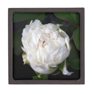 Fotografie von White Peony Floral Geschenkboxen 2 Schachtel