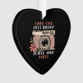 Fotografie, wenn das Leben verschwommen wird, pass Ornament (Vorderseite)