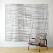 Fotografie White Silver Chic Imitate Tinsel Hinter Wandteppich (Beispiel (Horizontal))