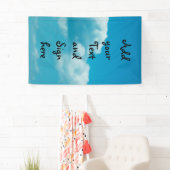 Fotografie - Wolken am Himmel + Ihre Ideen Banner (Insitu)