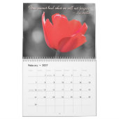 Fotografie Zitate der Inspiration Liebe Kalender (Feb 2027)