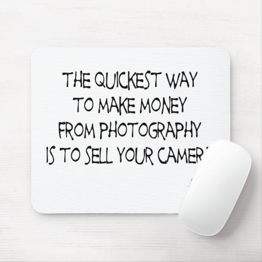 Fotografie zitiert mousepad (Mit Mouse)