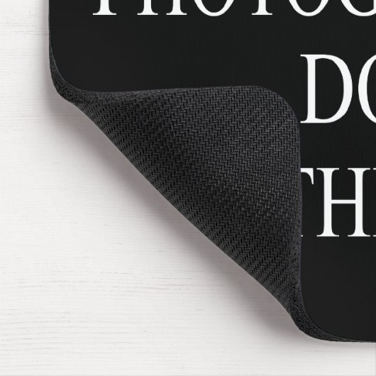 Fotografie zitiert mousepad (Ecke)
