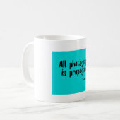 Fotografie zitiert Tasse (Vorderseite Links)