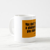 Fotografie zitiert Tasse (Vorderseite Links)