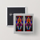 Fotografiegeschenke der Kunst-Grafiken n Button (Vorne & Hinten)