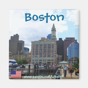 Fotografiemagnet Bostons Massachusetts Magnet
