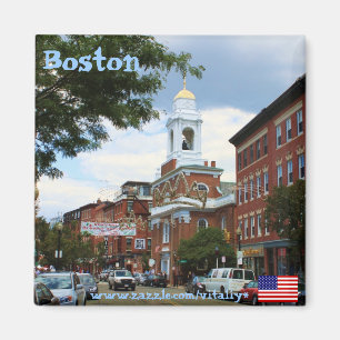 Fotografiemagnet Bostons Massachusetts Magnet