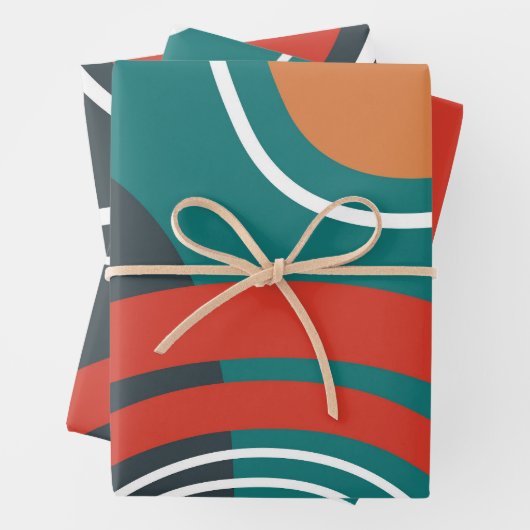 Fotografien von Sonne und Regenbogen Geschenkpapier Set (Beispiel)