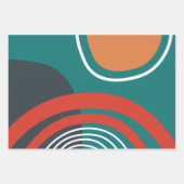 Fotografien von Sonne und Regenbogen Geschenkpapier Set (Vorderseite)