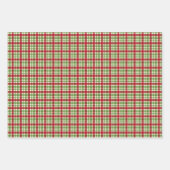 Fotografien von Weihnachten - Tiere, Holly, Karier Geschenkpapier Set (Vorderseite 2)