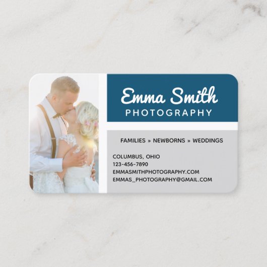 Fotografieren Fotos Ihre Logos Personalisiert hinz Visitenkarte (Vorderseite)