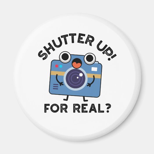 Fotografierpuffer für echte Fotografie Magnet (Vorne)