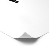 Fotografierpuffer für echte Fotografie Poster (Ecke)