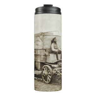 Fotografiewagen von Roger Fenton Photo-Realismus Thermosbecher