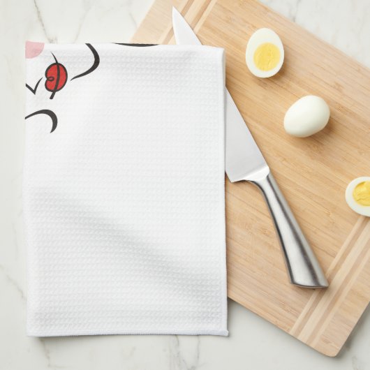 Fotografin Handtuch (Viertel Falte)