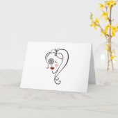 Fotografin Karte (Gelbe Blume)