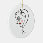 Fotografin Keramikornament (Rechts)