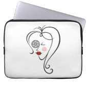Fotografin Laptopschutzhülle (Vorderseite)