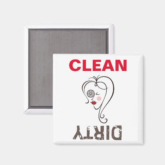 Fotografin Magnet (Vorderseite/Rückseite)