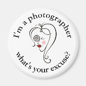 Fotografin Magnet (Vorne)