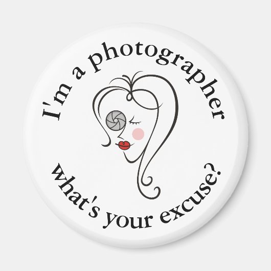 Fotografin Magnet (Vorne)