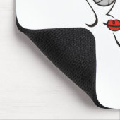 Fotografin Mousepad (Ecke)