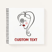 Fotografin Notizblock (Vorderseite)