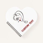 Fotografin Notizbuch (Vorderseite)