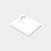 Fotografin Post-it Klebezettel (angewinkelt)