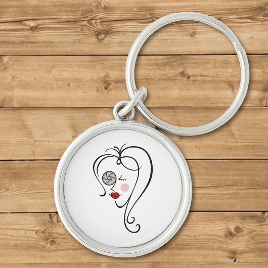 Fotografin Schlüsselanhänger