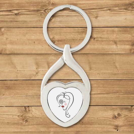 Fotografin Schlüsselanhänger