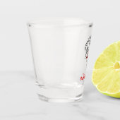 Fotografin Schnapsglas (Links)