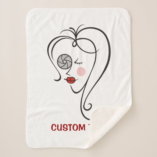 Fotografin Sherpadecke (Vorderseite)