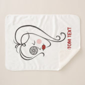 Fotografin Sherpadecke (Vorderseite (Horizontal))