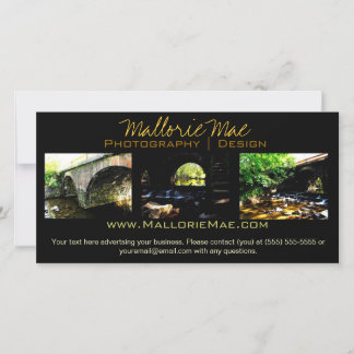 Fotografische Fotokarte