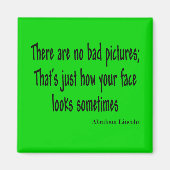 Fotografischer Anführungsmagnet Magnet (Vorne)